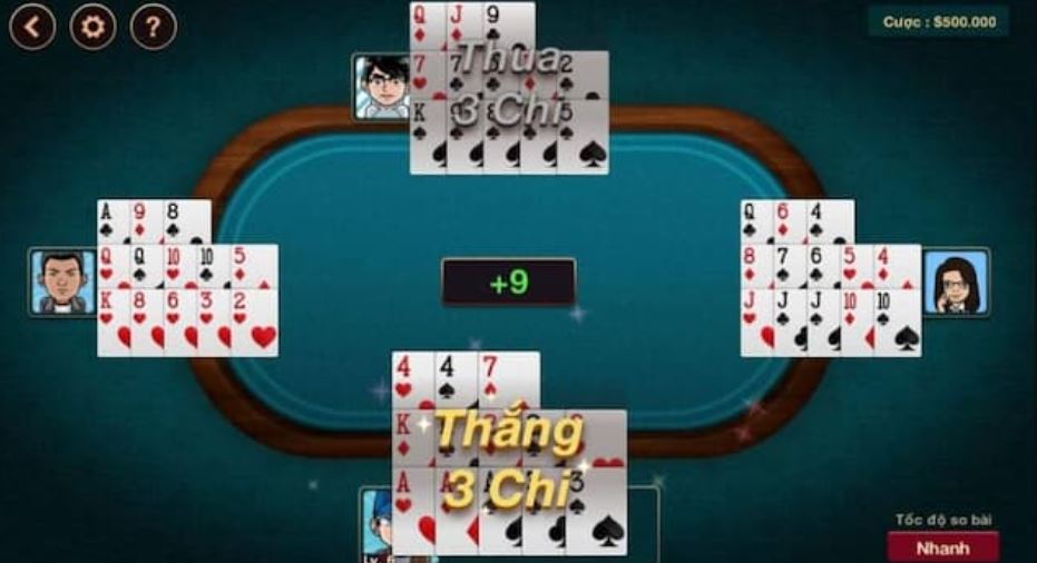 Hướng dẫn các bước cá cược game Mậu Binh tại 789 Club
