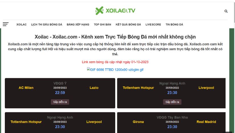 Xoilac TV (bachdangco.com) – Trải nghiệm trực tiếp bóng đá đẳng cấp quốc tế