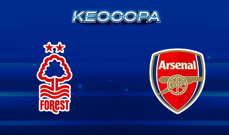 Soi kèo trận đấu giữa đấu Nottingham Forest vs Arsenal, 02h30